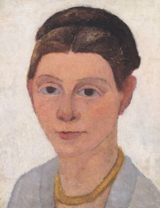 Self-Portrait with Amber Necklace